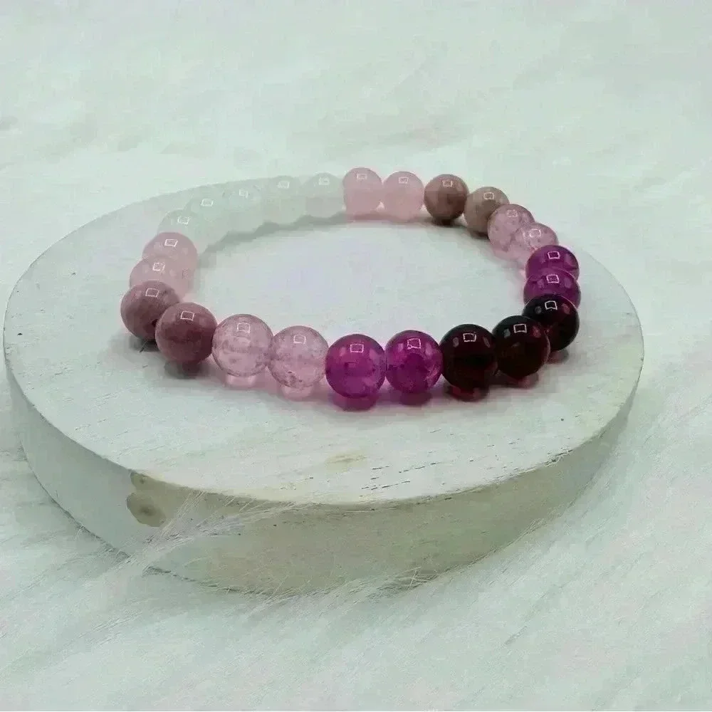 Love Spell Rose Beaded Bracelet